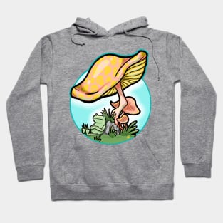 Frog and mushroom Hoodie